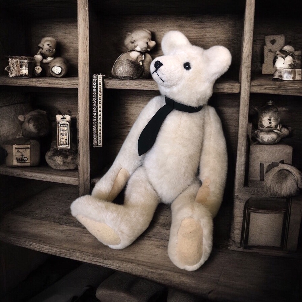 Vintage 1993 Mary Meyer Green Mountain Bear Bolton Jointed Teddy Vermont